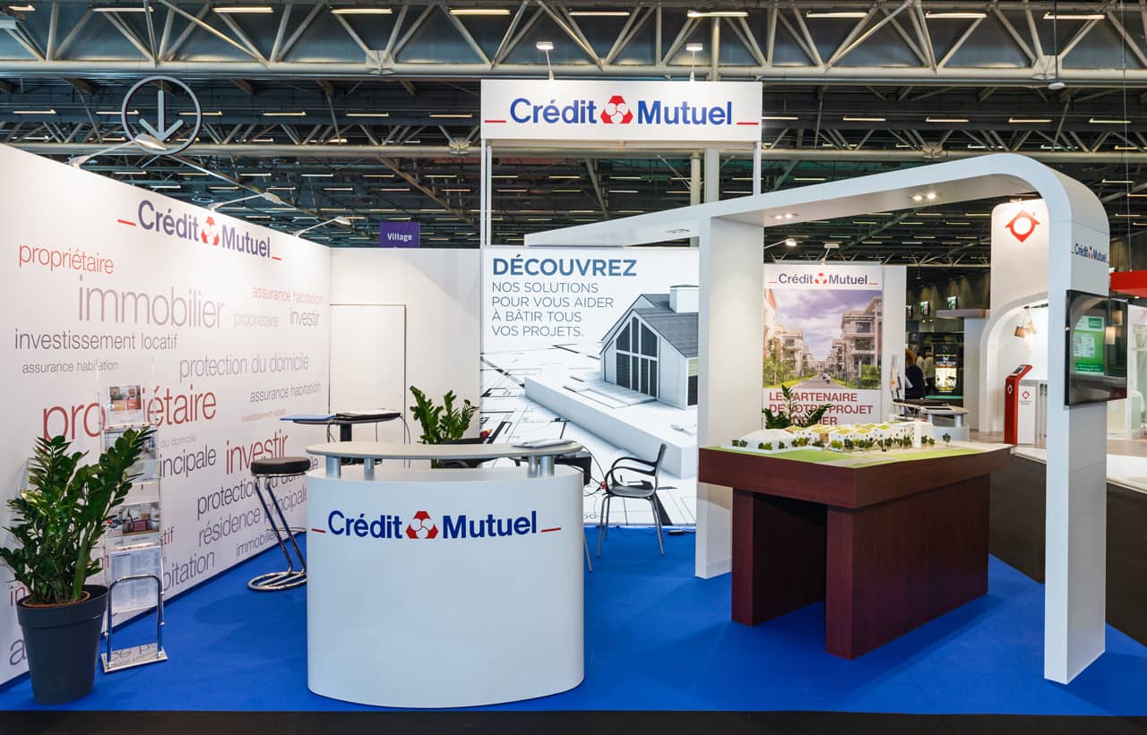 stand crédit mutuel